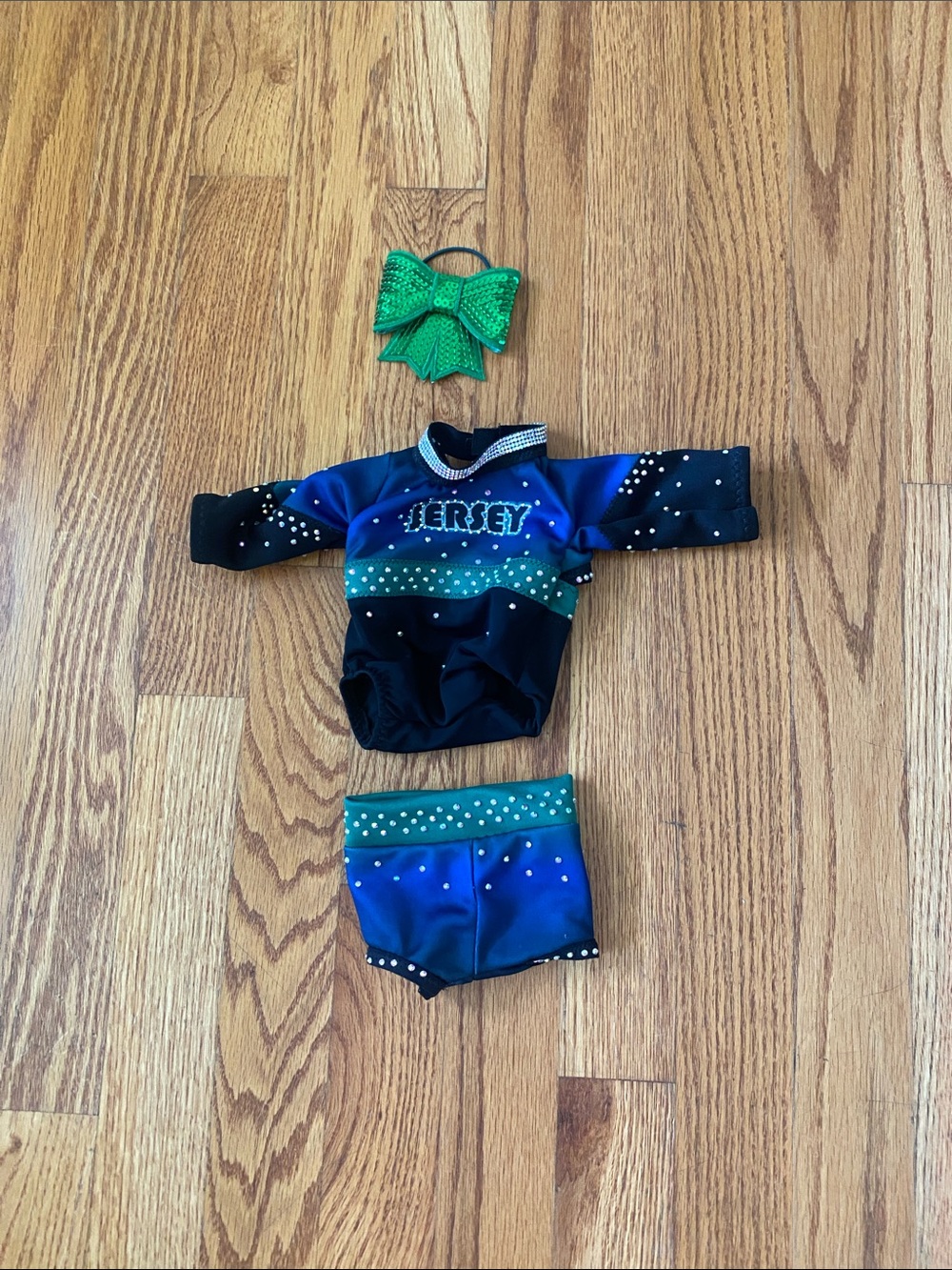 18 inch doll cheer uniform